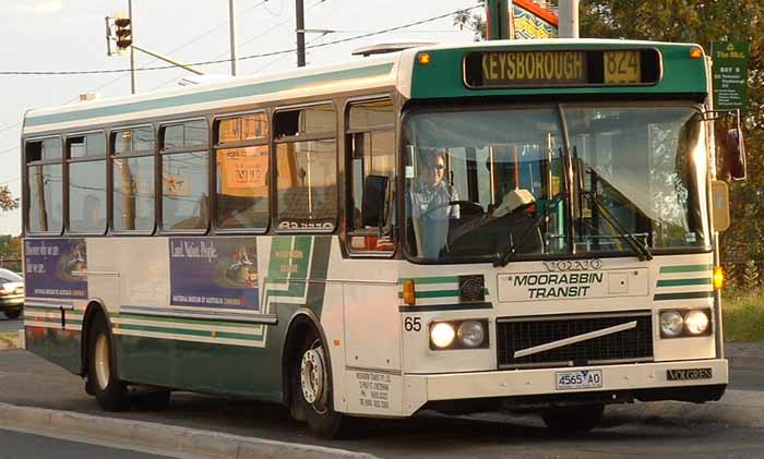 Moorabbin Transit Volvo B10M Volgren 65